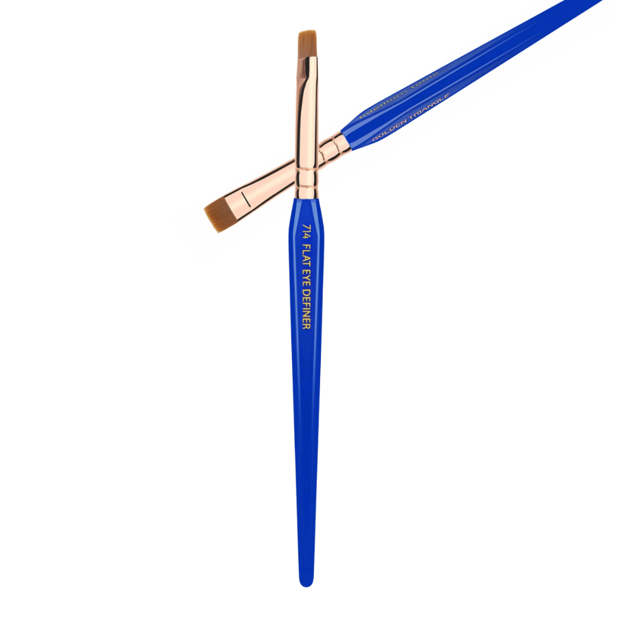 Cọ Tém Và Định Hình Chân Mày BDELLIUM TOOLS Flat Eye Definer B714